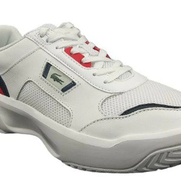 Lacoste Ace Lift 0721 Sneakers White/Navy/Red - Picture 1 of 4
